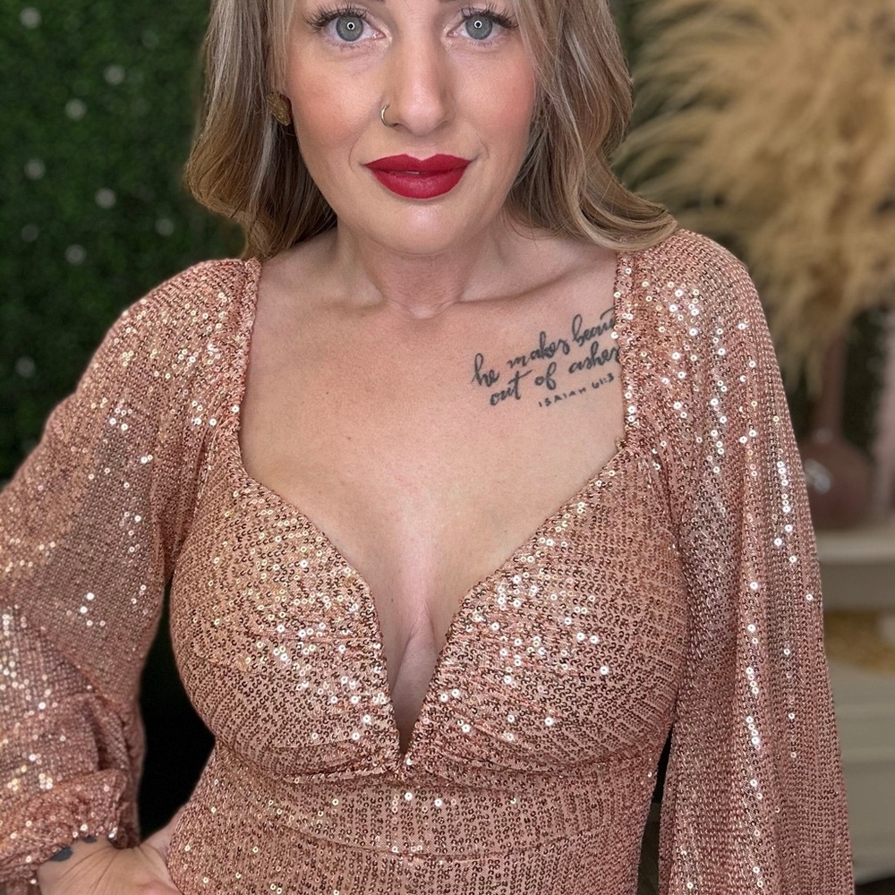 Putting in the Glitz Jumpsuit